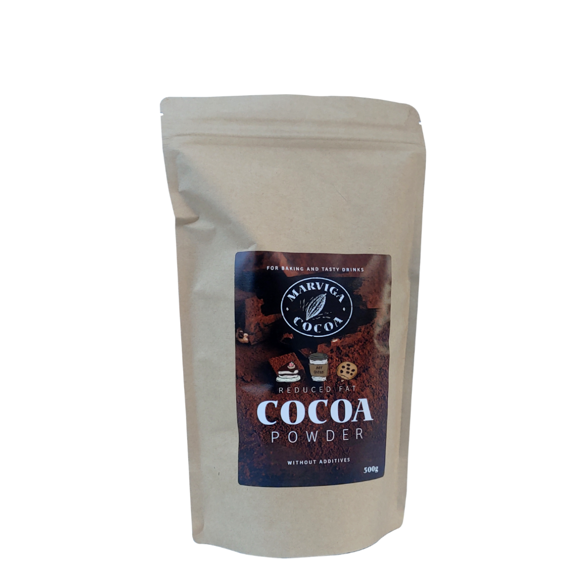 High quality reduced fat cocoa powder without additives Marviga Cocoa 5 Kg High quality reduced fat cocoa powder without additives Marviga Cocoa 5 Kg