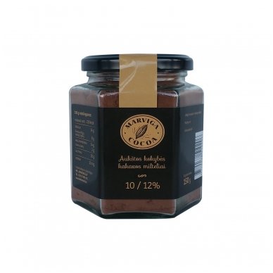 Wysokiej jakości kakao w proszku 10/12% tłuszczu „Marviga Cocoa 150g Wysokiej jakości kakao w proszku 10/12% tłuszczu „Marviga Cocoa 150g