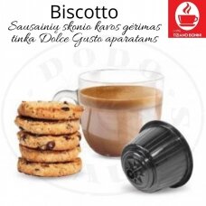 Biscotto – Sausainių skonio kavos gėrimo kapsulės – Dolce Gusto®* aparatams