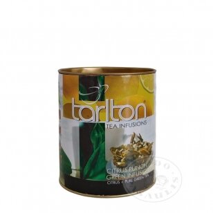 Citrusinių vaisių skonio žalioji arbata, TARLTON CITRUS PUNCH, 100g