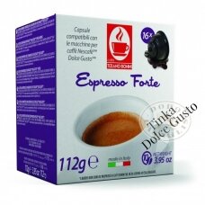 Espresso Forte, Kafijas kapsulas – sadērigas ar Dolce Gusto aparātiem