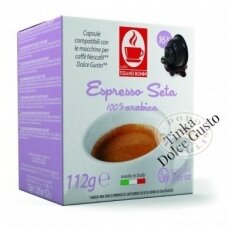 Espresso Seta, Kafijas kapsulas – sadērigas ar Dolce Gusto aparātiem