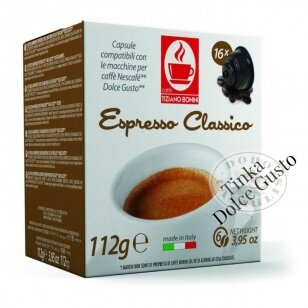 Caffé Bonini Espresso Classico, kavos kapsulės –  Dolce Gusto®* aparatams
