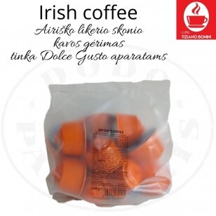 Irish coffee – Airiško likerio skonio kavos gėrimo kapsulės – Dolce Gusto®* aparatams