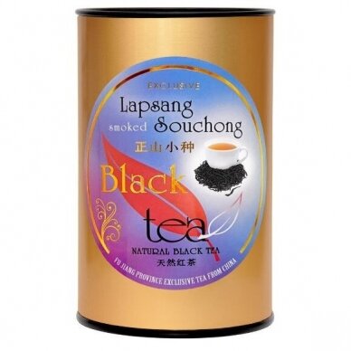 LAPSANG SOUCHONG - exclusive Chinese black tea with smoky aroma, 100 g