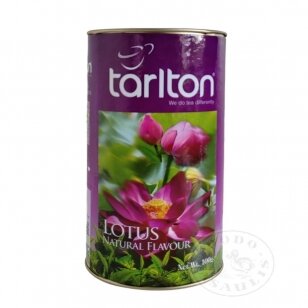 Lotoso natūralaus skonio žalioji arbata, TARLTON, 100g