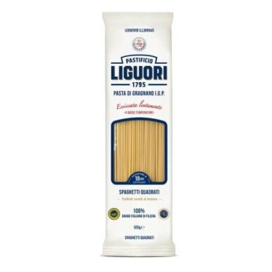 Pasta LIGUORI, spagetti, nro 5, 500 g Pasta LIGUORI, spagetti, nro 5, 500 g