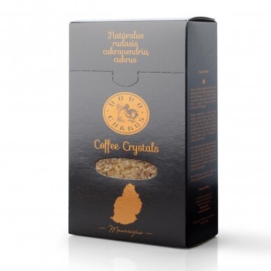 Rafineerimata suhkur COFFEE CRYSTALS “DODO CUKRUS” – 500 g