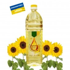 Sunflower oil. From Ukrain