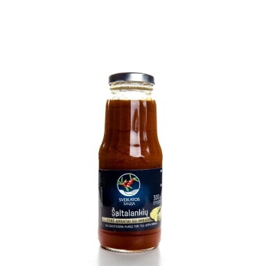 Šaltalankių tyrė arbatai su imbieru, 300 ml