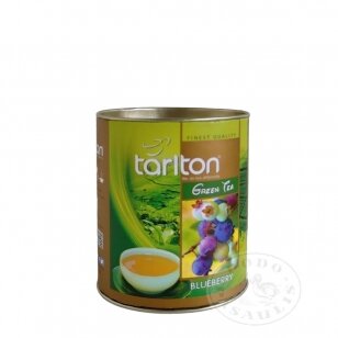 Šilauogių skonio žalioji arbata, TARLTON, 100 g
