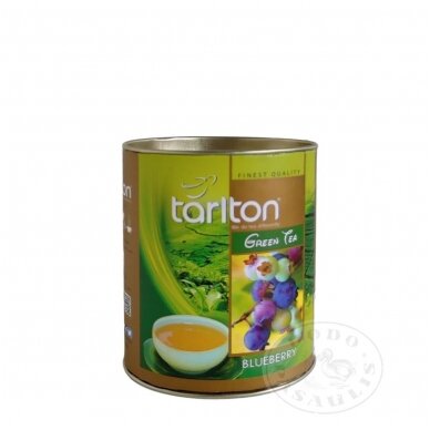 Blueberry Green Leaf Tea, TARLTON, 100g