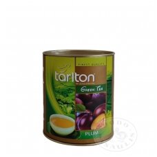 Plum green tea (loose leaf, large leaves), 100g – Plum Green tea – TARLTON